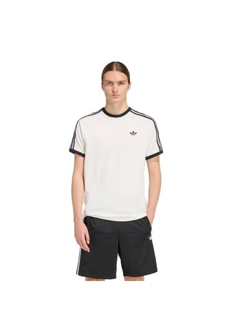 Camiseta Blanca Adidas 3 Rayas Hombre adidas Originals