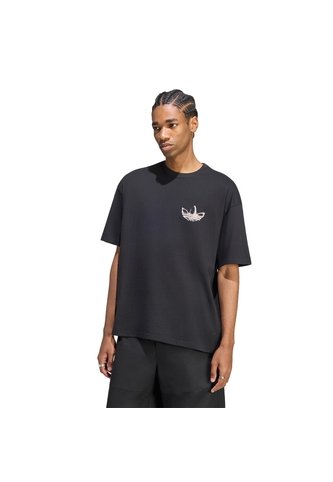 Camiseta Negra Adidas Powder Tongue Hombre adidas Originals
