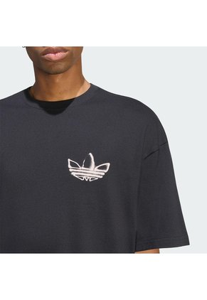 Camiseta Negra Adidas Powder Tongue Hombre