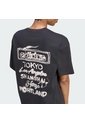 Camiseta Negra Adidas Powder Tongue Hombre de adidas Originals