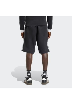 Shorts Negro Adidas 3 Rayas Hombre