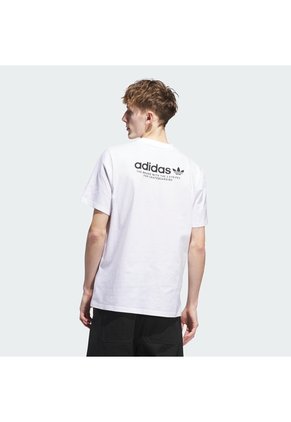 Camiseta Skate Blanca Adidas 4.0 Logo