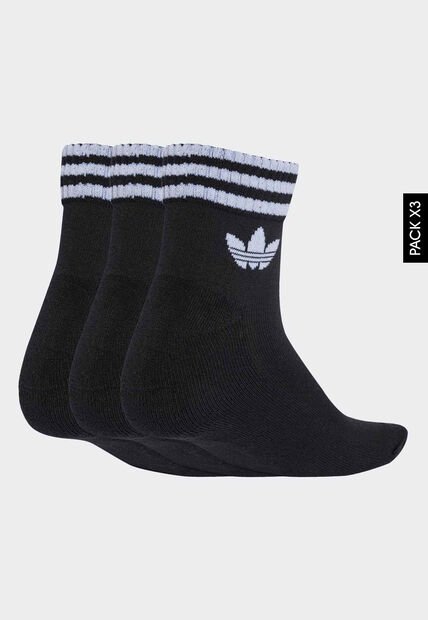 Medias Trío adidas Originals Negro