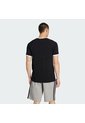 Camiseta Azul Adidas Ceñida Ringer 3 Rayas Negro de adidas Originals