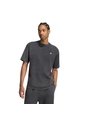 Camiseta Negra Adidas Trifolio Essentials Washed Hombre de adidas Originals