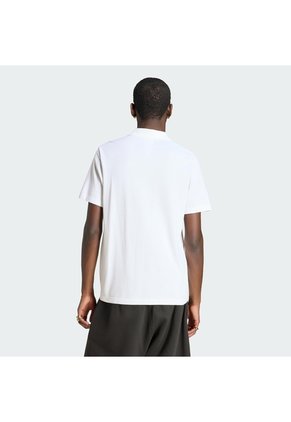 Camiseta Blanca Adidas Polo Essentials Trifolio Hombre
