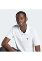 Camiseta Blanca Adidas Polo Essentials Trifolio Hombre de adidas Originals