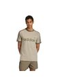 Camiseta Azul Adidas Ceñida Ringer 3 Rayas Verde de adidas Originals