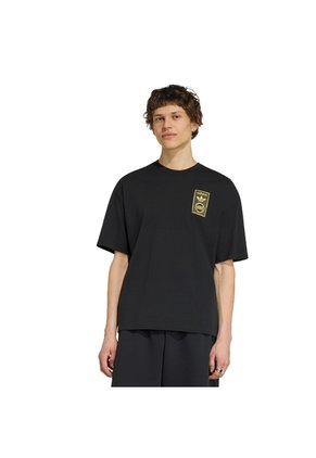 Camiseta Negra Adidas Varsity Golden Tongue Hombre