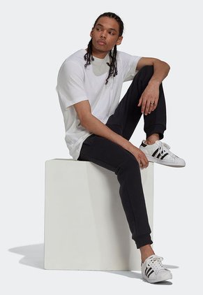 Pantalón Negro-Blanco adidas Originals Classics Trifolio