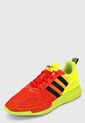 Tenis Lifestyle Verde neón-Naranja-Negro adidas Originals Zx 2k Flux de adidas Originals