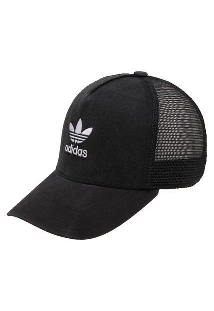 Gorra Negra adidas Originals Trefoil Trucker