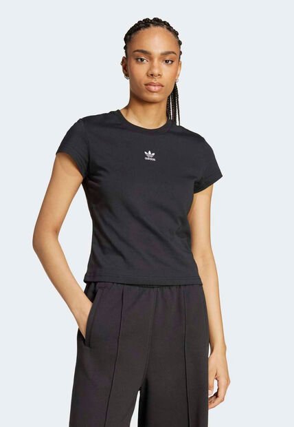Camiseta adidas Originals Essentials Slim Negro