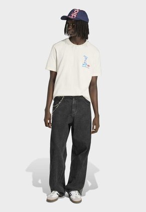 Camiseta adidas Originals Copa Mundial de la FIFA 26 Striker Mascot Marfil