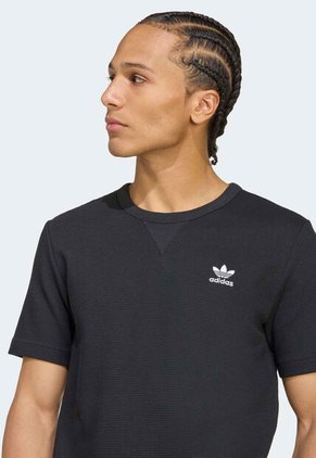 Camiseta adidas Originals Essentials Waffle Negro