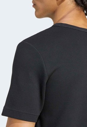 Camiseta adidas Originals Essentials Waffle Negro