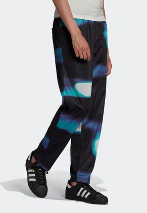 Pantalón Sudadera Negro-Celeste-Blanco adidas Originals Y2K