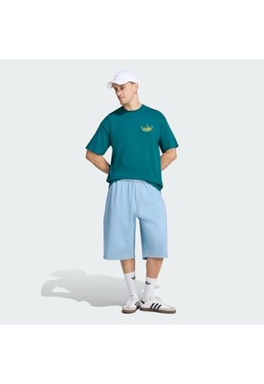Camiseta Verde Adidas Powder Tongue Hombre