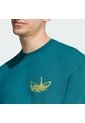 Camiseta Verde Adidas Powder Tongue Hombre de adidas Originals