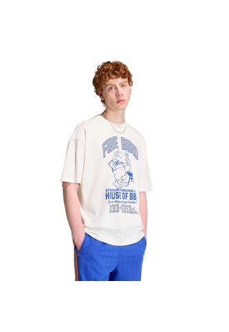 Camiseta Blanca Adidas Flaming Bird Hombre adidas Originals