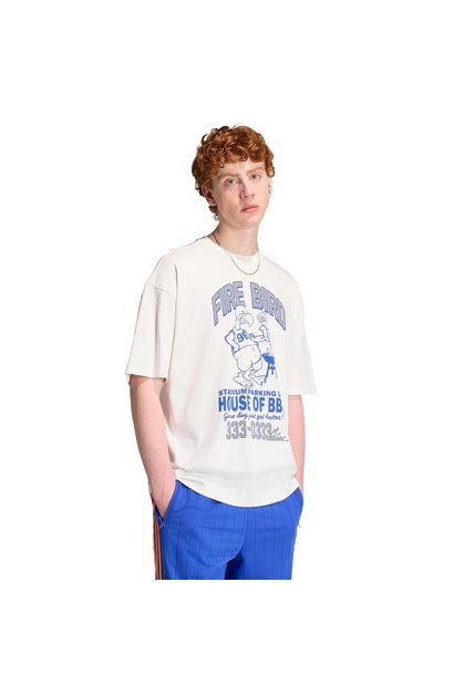 Camiseta Blanca Adidas Flaming Bird Hombre