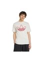 Camiseta Blanca Adidas Trifolio Relleno Hombre de adidas Originals