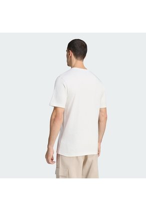 Camiseta Blanca Adidas Tongue Label Pi Hombre