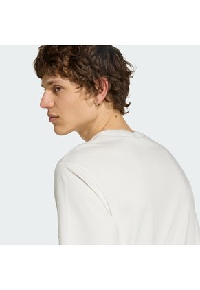Camiseta Blanca Adidas Trifolio Relleno Hombre