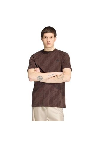 Camiseta Café Adidas Monogram Aop Hombre adidas Originals
