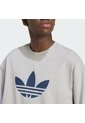 Camiseta Gris Adidas Adicolor Trifolio Hombre de adidas Originals