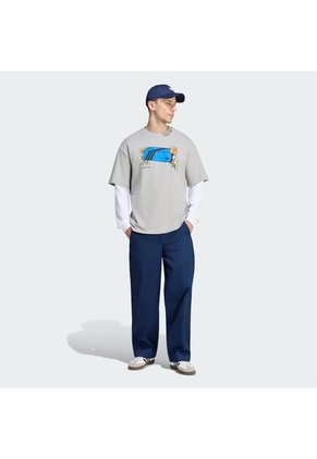 Camiseta Gris Adidas Blue Box Elves Hombre
