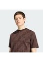 Camiseta Café Adidas Monogram Aop Hombre de adidas Originals