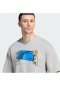 Camiseta Gris Adidas Blue Box Elves Hombre de adidas Originals