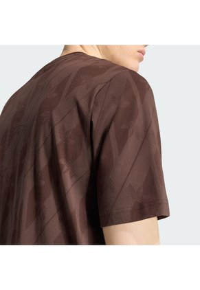 Camiseta Café Adidas Monogram Aop Hombre