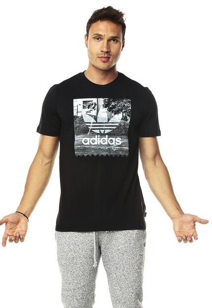 Camiseta Negra adidas Originals Bb Dennis Tee