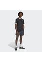 Camiseta Negra Adidas 3 Rayas Hombre de adidas Originals