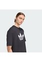 Camiseta Negra Adidas Adicolor Trifolio Hombre de adidas Originals