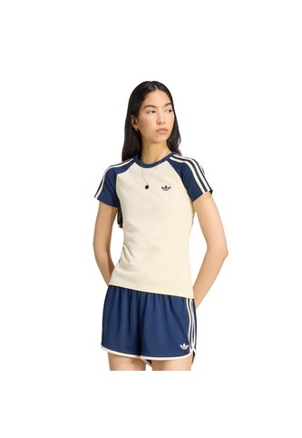 Camiseta Amarilla Adidas Sst Mujer adidas Originals