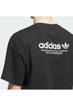 Camiseta Skate Negra Adidas 4.0 Logo