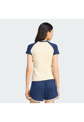 Camiseta Amarilla Adidas Sst Mujer