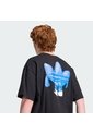 Camiseta Negra Adidas Clay Trifolio Hombre de adidas Originals