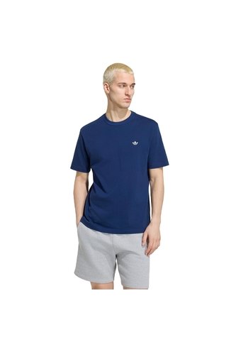 Camiseta Azul Adidas Essentials Trifolio Hombre adidas Originals