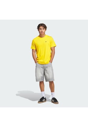 Camiseta Skate Amarilla Adidas 4.0 Logo