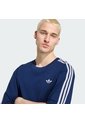 Camiseta Azul Adidas Adicolor 3 Rayas Oversize Hombre de adidas Originals