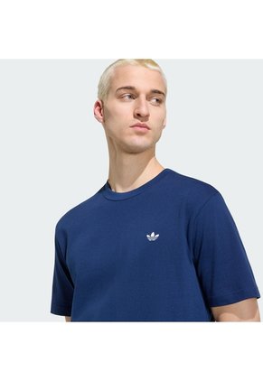 Camiseta Azul Adidas Essentials Trifolio Hombre