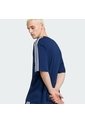 Camiseta Azul Adidas Adicolor 3 Rayas Oversize Hombre de adidas Originals