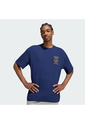 Camiseta Azul Adidas Golden Cities Hombre