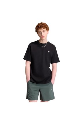 Camiseta Negra Adidas Trifolio Essentials Hombre
