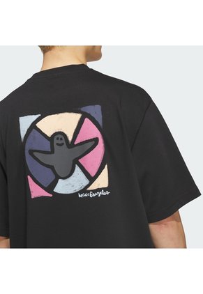 Camiseta Skate Negra Adidas X Mark Gonzales Modernist