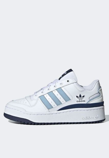 Tenis Lifestyle Blanco-Azul Navy-Azul Raf adidas Originals Forum Bold